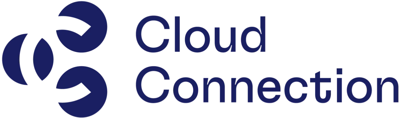 Logoen til CloudConnection i mørkeblått